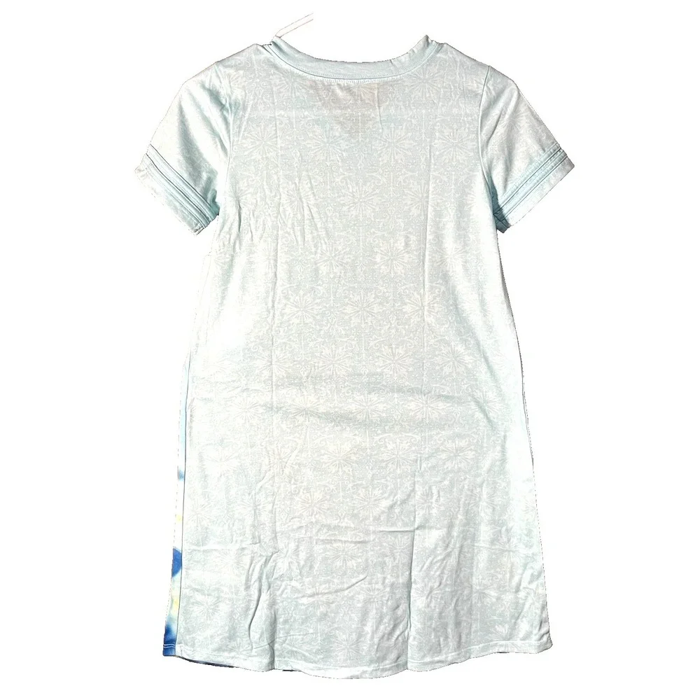 Disney Pajama Dress Frozen Princess Elsa & Anna Size‎ 9/10 New